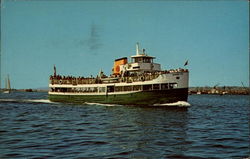 Harbor Excursion Boat "Marietta" San Diego, CA Postcard Postcard