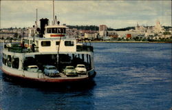 San Diego and Coronado Ferry Postcard