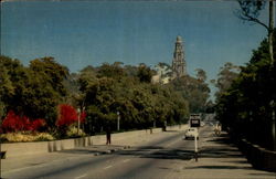 Laurel Street Entrance, Balboa Park Postcard