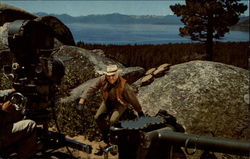 Ponderosa Ranch Of "Bonanza" TV Fame Incline Villiage, NV Movie and Television Advertising Postcard Postcard