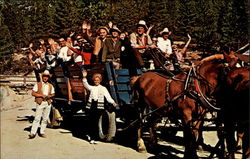 Ponderosa Ranch, of "Bonanza" TV fame Incline Village, NV Movie and Television Advertising Postcard Postcard