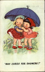 Who Cares for Showers? Postcard