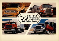 79 Chevy Trucks Built to stay tough Postcard