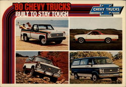 '80 Chevy Trucks. Built to stay tough Postcard