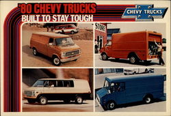 '80 Chevy trucks Built to stay tough Postcard