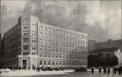 New England Center Hospital Postcard