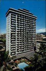 Waikiki Village Hotel Postcard