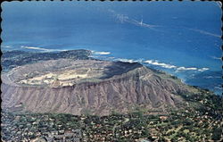 Diamond Head crater Postcard