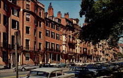 Beacon Street Boston, MA Postcard Postcard