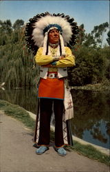 Chief Red Feather Postcard