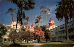 Hotel Del Coronado California Postcard Postcard