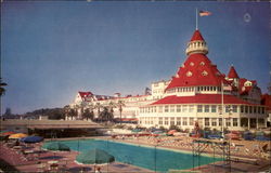 Hotel del Coronado California Postcard Postcard