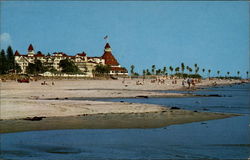 Hotel Del Coronado California Postcard Postcard