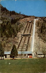 Diablo Incline Railway Seattle, WA Postcard Postcard