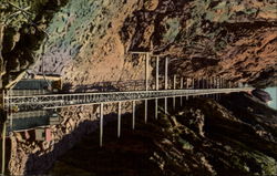 Scenic Incline from the Bottom of the Royal Gorge Postcard