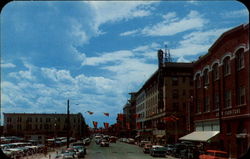 Sixteenth Street, looking west Cheyenne, WY Postcard Postcard