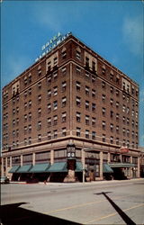 Hotel Manitowoc Wisconsin Postcard Postcard