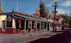 East Palace Ave Santa Fe, NM Postcard Postcard