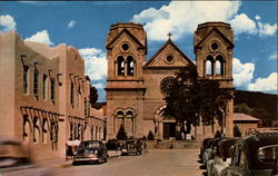 Cathedral of St. Francis Santa Fe, NM Postcard Postcard