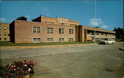 Administration Building Caro State Hospital Michigan Postcard Postcard