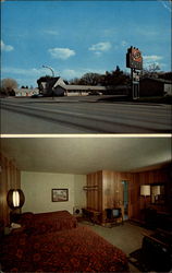 Smith's "Uptown" Motel Postcard