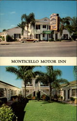 Monticello Motor Inn St. Petersburg, FL Postcard Postcard