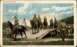 Inspecting Bridge Postcard