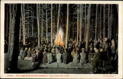 The Campfire Entertainment, Yellowstone Park Postcard