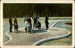 Handkerchief Pool, Yellowstone Park Postcard