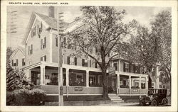 Granite Shore Inn Rockport, MA Postcard Postcard