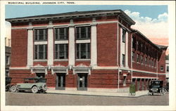 Municipal Building, Johnson City, Tenn Tennessee Postcard Postcard