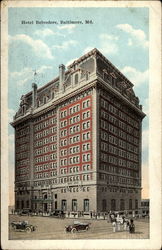 Hotel Baltimore Maryland Postcard Postcard