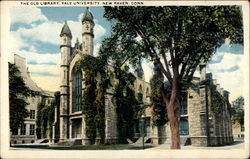 The Old Library, Yale University Postcard