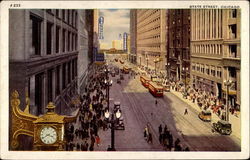 State Street. Chicago Postcard