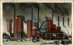 Alice Furnace, T. C. I. & R. R. Co Postcard