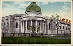 Dining Hall and Auditorium, Yale University Postcard