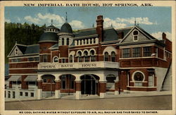 New Imperial Bath House Hot Springs, AR Postcard Postcard