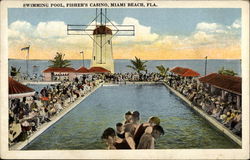 Swimming Pool Postcard