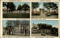 State University of Iowa, Iowa City, Iowa Postcard