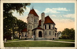 Millicent Library, Fairhaven, Mass Massachusetts Postcard Postcard