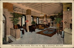 THe Lounge, Hotel Bristol Postcard