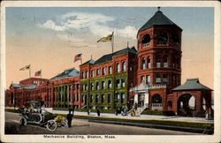 Mechanics Building Boston, MA Postcard Postcard