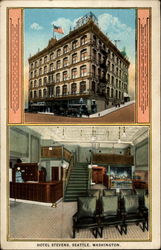 Hotel Stevens, Seattle, Washington Postcard Postcard