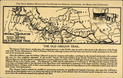 The Old Oregon Trail Postcard