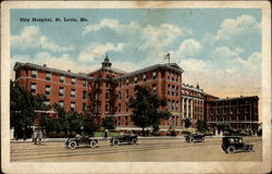 City Hospital St. Louis, MO Postcard Postcard