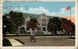 Gibson Hall New Orleans, LA Postcard Postcard