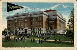 Franklin High School, Seattle, Wash Postcard