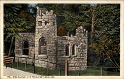 Owl Castle, City Park, Portland, Ore Oregon Postcard Postcard