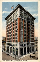 Wells Fargo Building, Portland, Ore Postcard