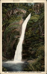 Horsetail Falls, Columbia River Highway Oregon Postcard Postcard